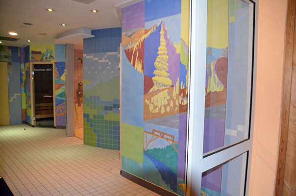 Auftragsarbeiten Mosaik