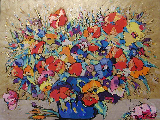 Gemälde Blumen