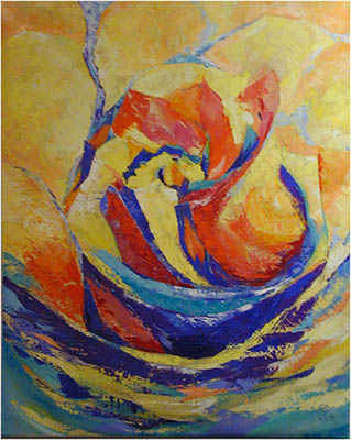 Gemälde Blumen