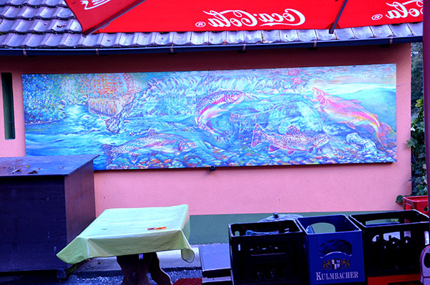 Auftragsarbeiten Wandmalerei