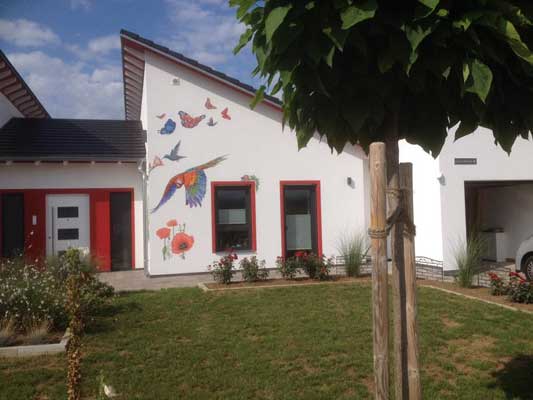 Auftragsarbeiten Wandmalerei