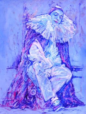 Gemälde Venedig-Karneval