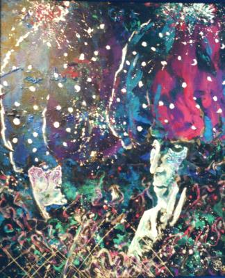 Gemälde Venedig-Karneval